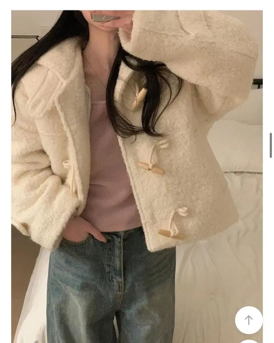 ミニポエ トグルボタン ジャケット