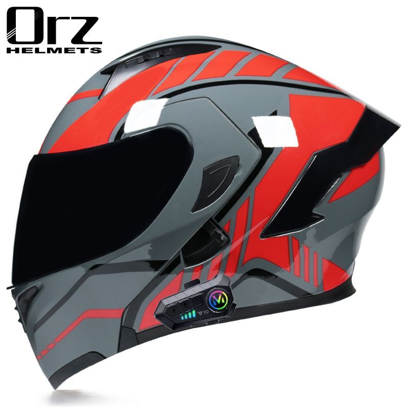 フルフェイスヘルメット安全快適 耐久性 Bluetoothバイク用イヤホン オールシーズン使用