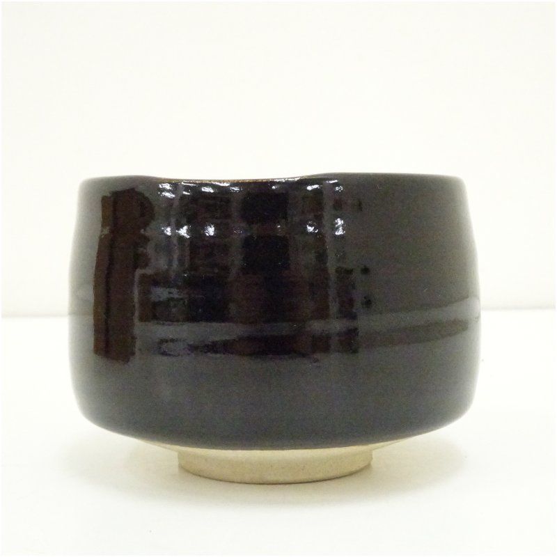 茶碗 京焼 本願寺窯造 銘 滴翠 抹茶碗 共箱 茶道具 P97 茶碗 『