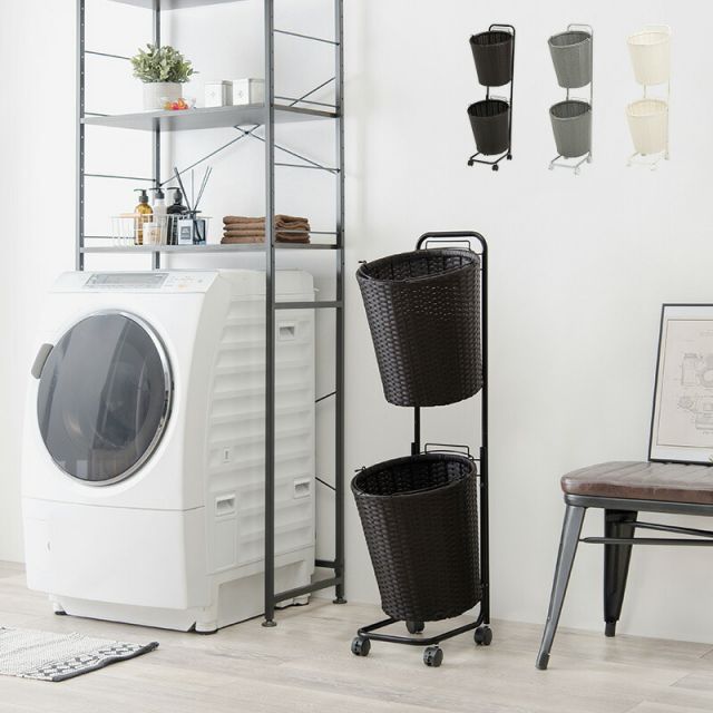 ランドリーラック-RAN 37×36.5×109cm