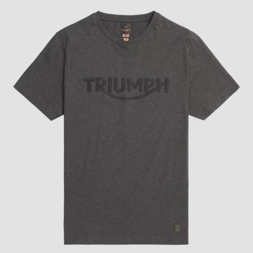 TRIUMPH トライアンフ Bamburgh Embroidered Logo Tee Mサイズ（日本製L相当）