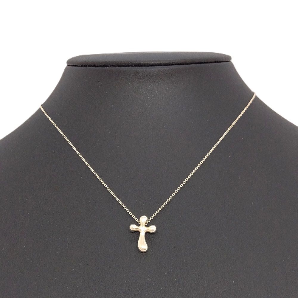 ティファニー Tiffany&Co. クロス ネックレス SV925 2.4g