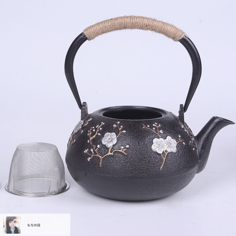 鉄器 急須 伝統工芸 手作り 鉄分補給 鉄瓶　YZS-063 鉄瓶 提梁壺 南部鉄器 老鉄瓶 急須 対応 鉄やかん 鉄分補給 伝統
