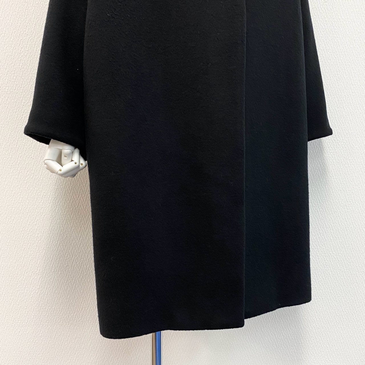 33k19 YOKO CHAN ヨーコチャン 日本製 バックパールコート チェスター