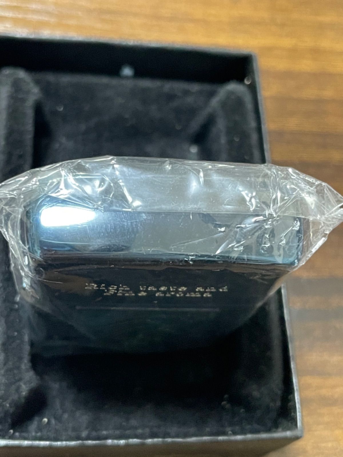 zippo PEACE ブルーチタン リッチ アロマ 限定品 2007年製