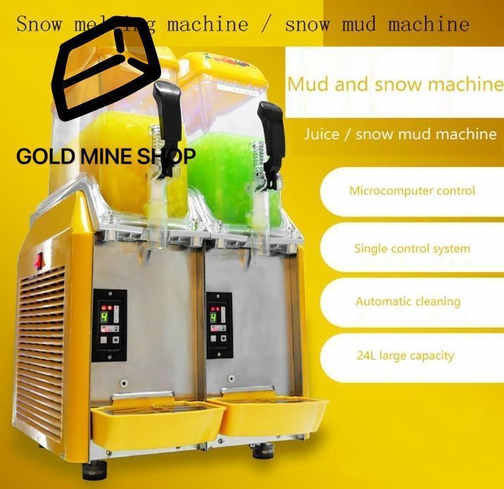 12L*2電動雪融解機 アイスクリームスムージーマシン