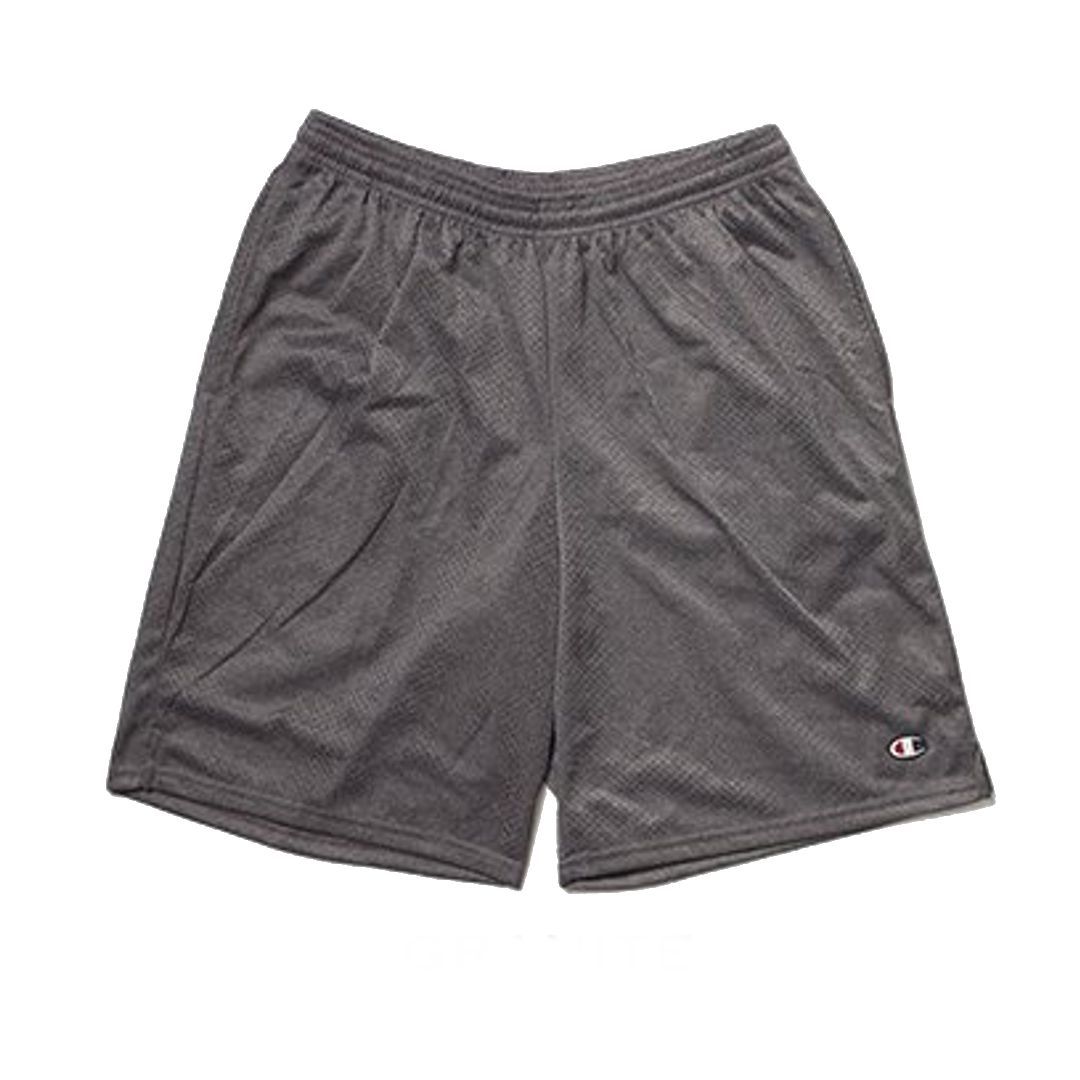 【並行輸入品】Champion メッシュショートパンツ GRANITE チャコールグレー ハーフパンツ チャンピオン