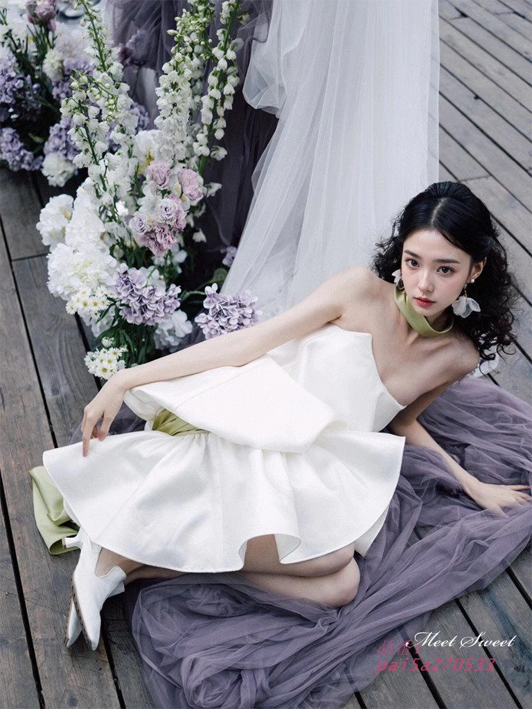 チューブドレス ベアトップ