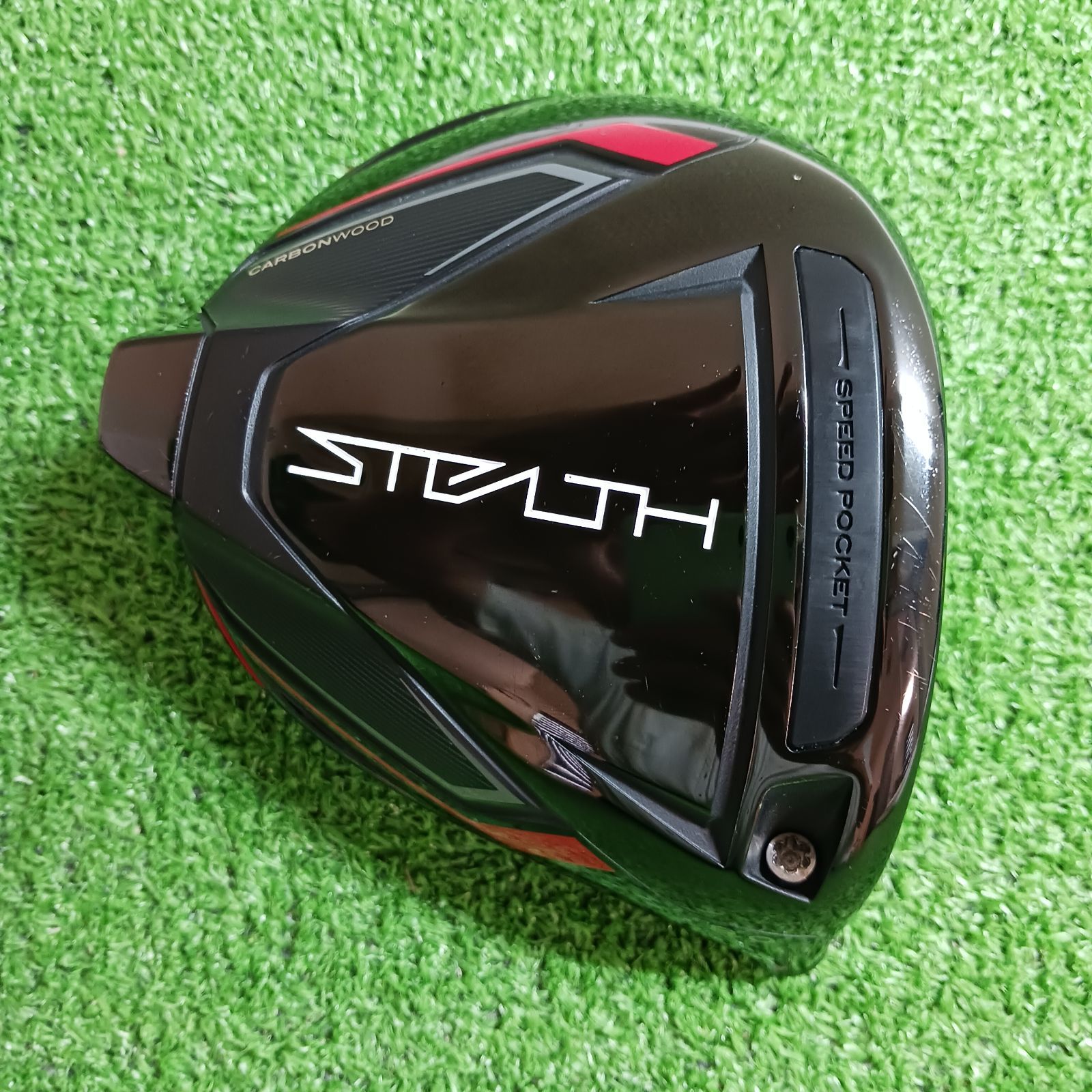 【美品】テーラーメイド ステルス ドライバー　ヘッドのみ 9度 美品】テーラーメイド ステルス ドライバー 9度 ヘッドのみ