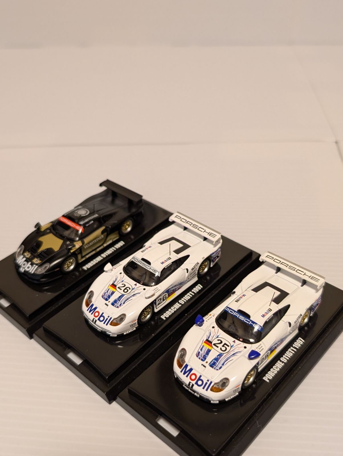 1|64 京商ビーズコレクション ポルシェ911GTI 1997年モデル 3台セット