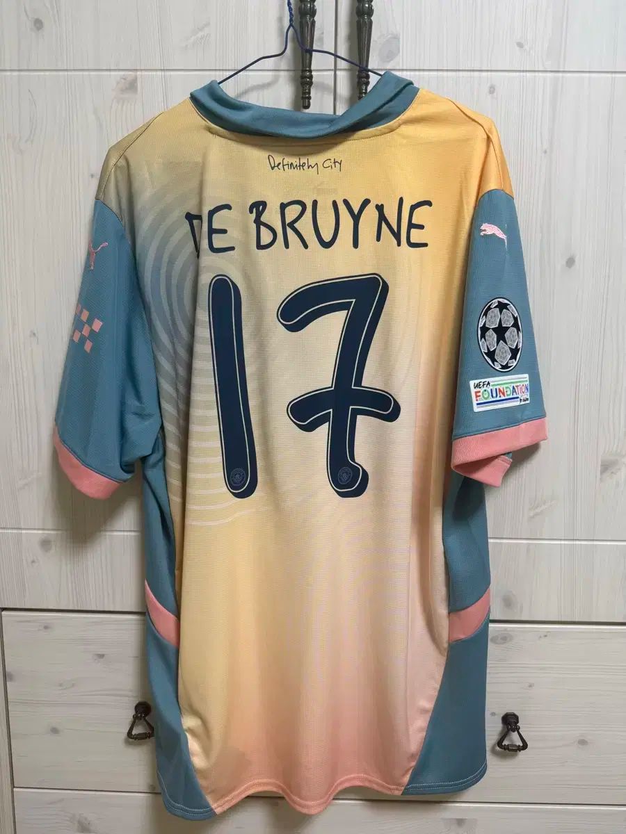 マンチェスターシティ オアシス ケヴィン デ ブライネ 海外 XL