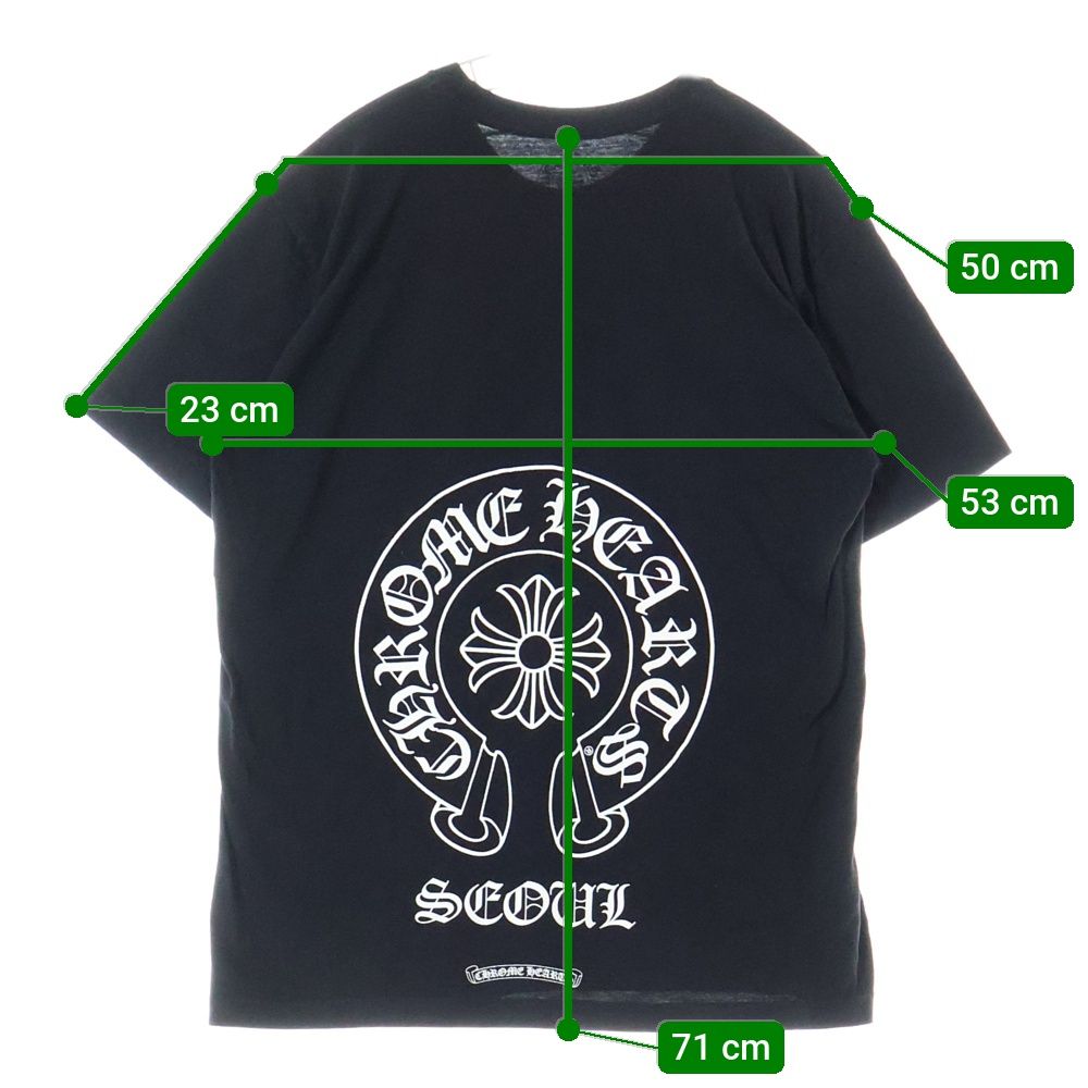 CHROME HEARTS (クロムハーツ) Seoul Horseshoe Tee ソウル