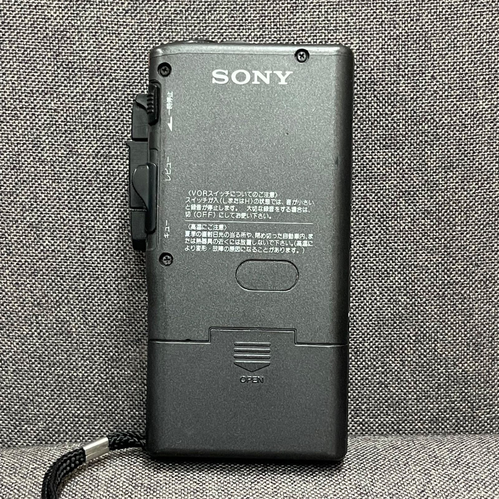 NPA】ジャンク SONY ソニー マイクロカセットレコーダー M-529