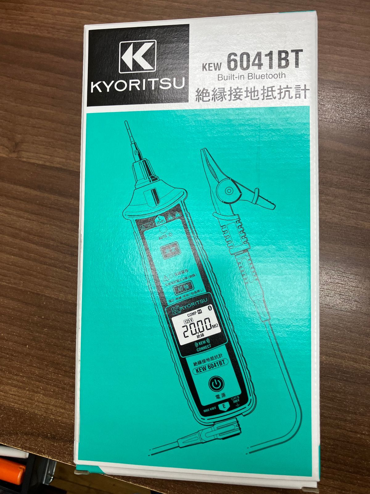 共立電気計器 KYORITSU ペン型絶縁 接地抵抗計 KEW 6041BT