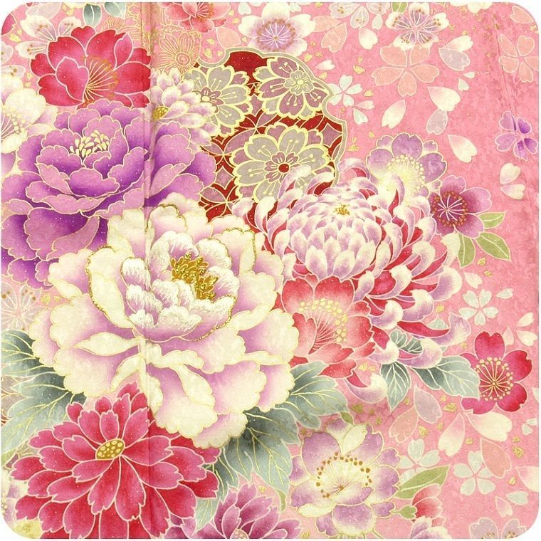振袖 USED正絹仕立て上がりピンク 牡丹 菊 桜 まり 雪輪 LL寸 Aランク 振袖 USED正絹仕立て上がりピンク 牡丹 菊 桜 まり 雪輪 LL寸 Aランク