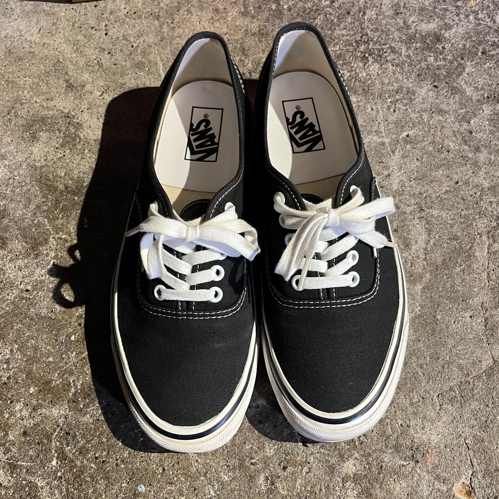 【VANS】 ANAHEIM AUTHENTIC 44 DX ブラック28cm 06ef3d5b498ec0def4c4e68086cca6