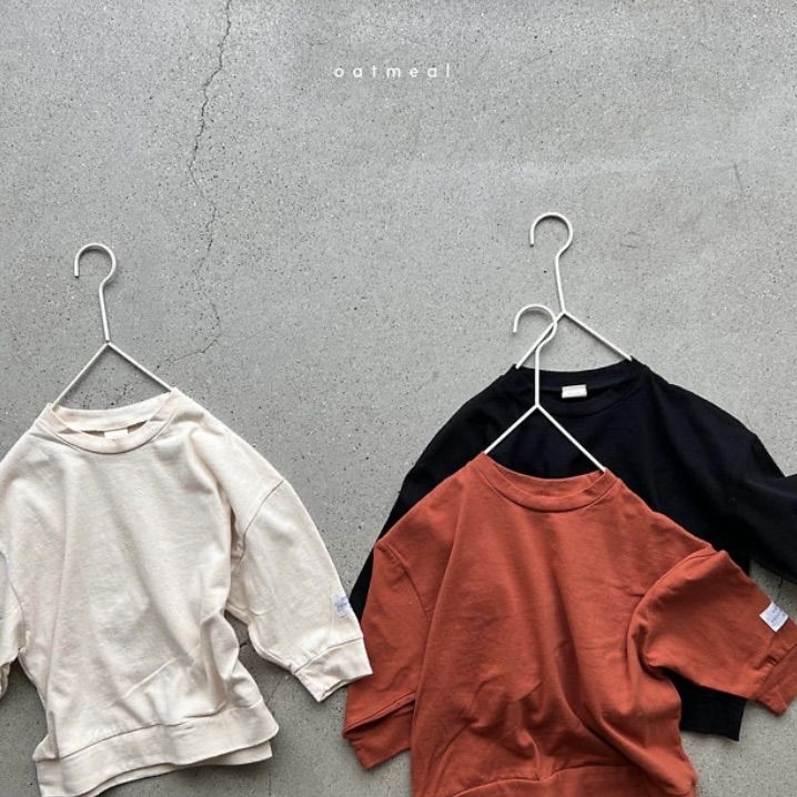 oatmeal / basic autumn sweatshirts (XS) - メルカリ