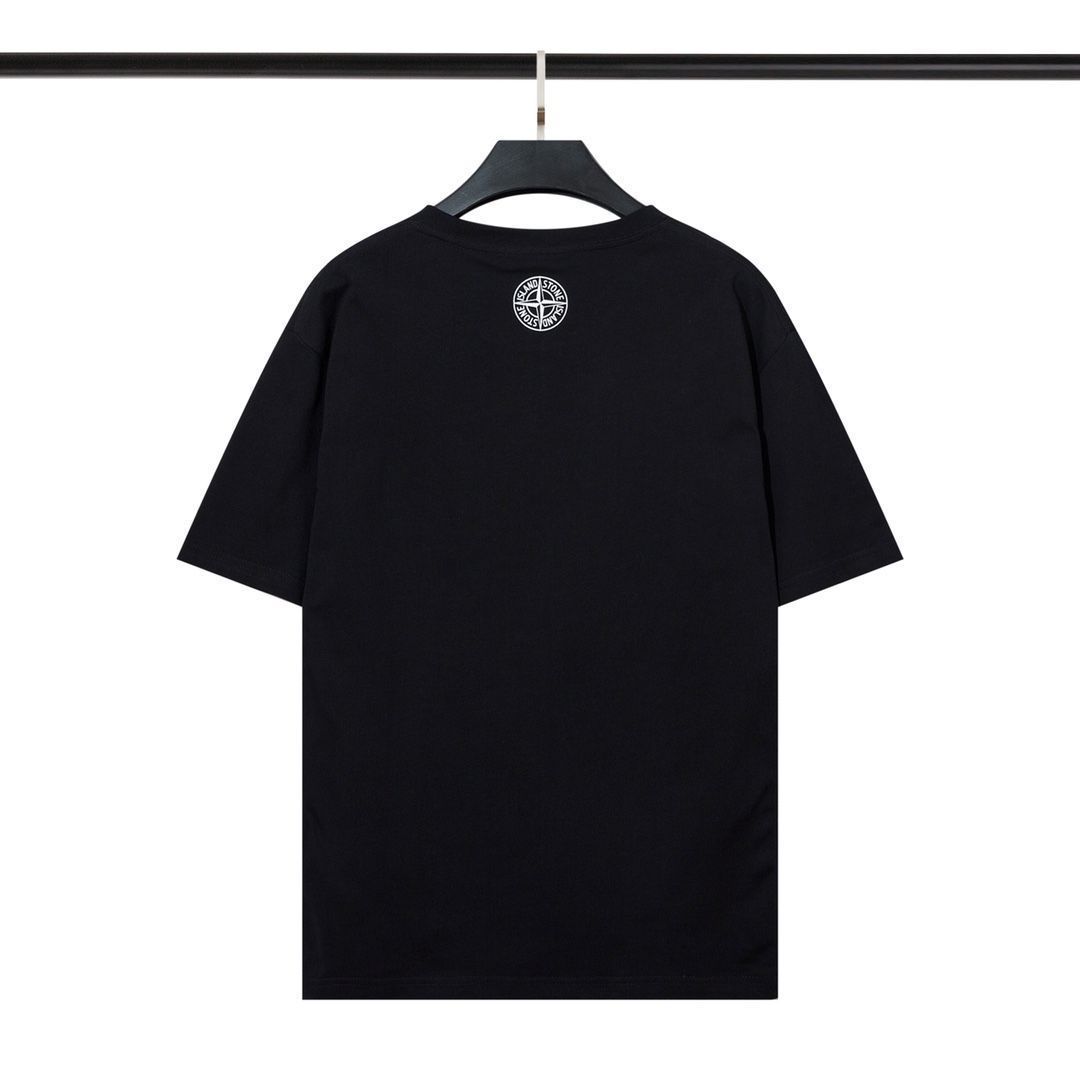 STONE ISLAND ディオール Ｔシャツ カットソー 半袖 STONE ISLAND 半袖Ｔシャツ ディオール 男女兼用 春 夏 通気性 並行輸入品