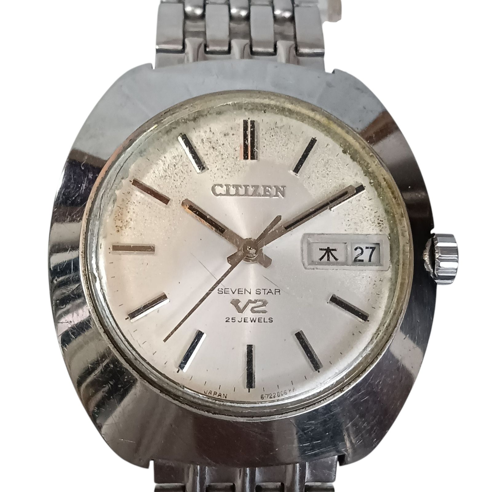 稼働 良品】802-2 CITIZEN SevenStar V2 シチズン セブンスター 4 