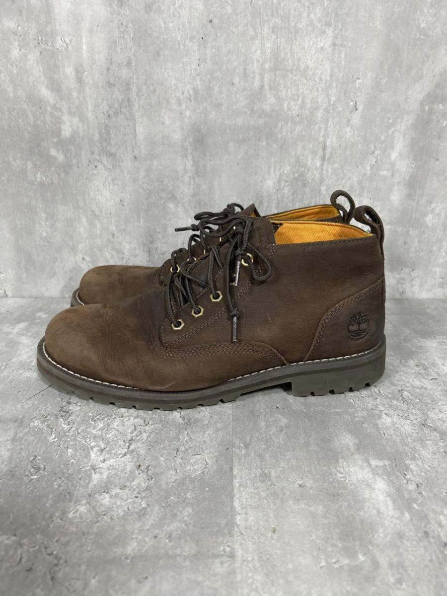 【 全国無料で届け】 Timberland ティンバーランド レッドウッド フォールズ ウォータープルーフ チャッカ ブーツ size26.5 茶 メンズ 人気アイテムお得に購入！