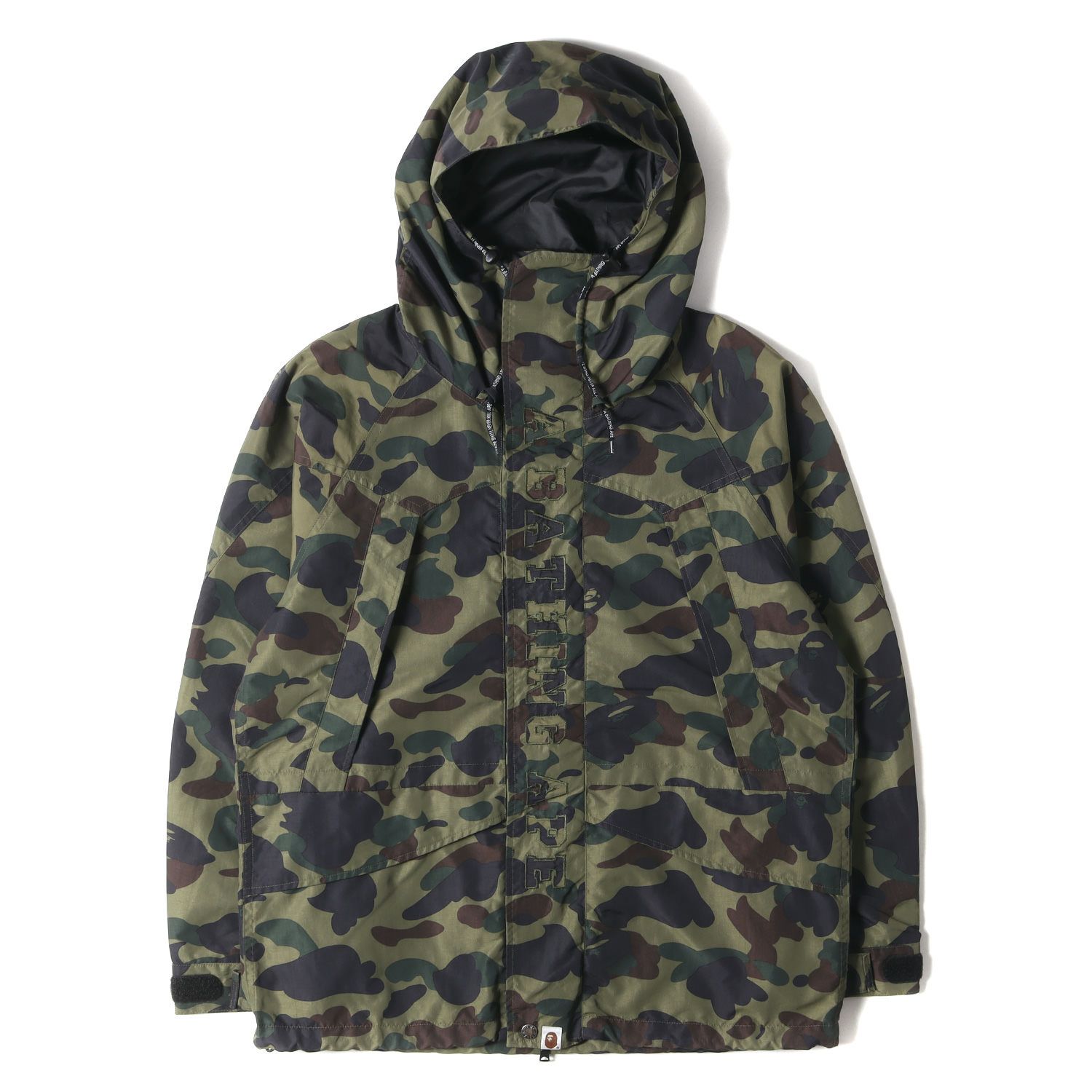 美品] LANVIN トレンチコート L 裏地派手 ベルト付 ボーダー