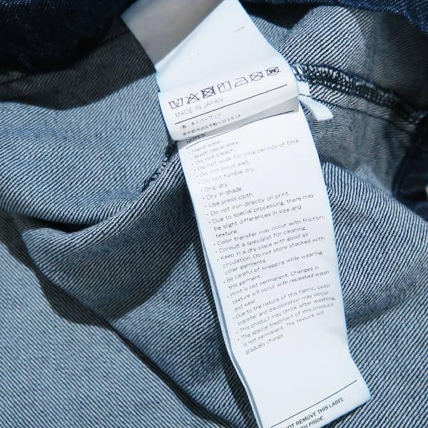 WTAPS JMOD LS COTTON DENIM PASTHG INDIGO