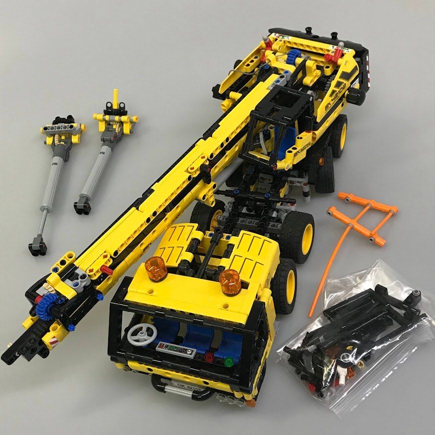 正規品 LEGO レゴ テクニック 42098 42114 42108 車両輸送車 6x6 ボルボ アーティキュレート ダンプトラック  移動式クレーン車 HD-626-T 現状品 361 - メルカリ