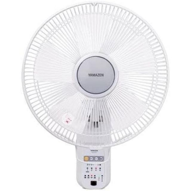 山善 30cmリビング扇風機 (リモコン)(風量3段階) タイマー付 安全ガード付 ホワイト YLR-C30(W) 送料無料