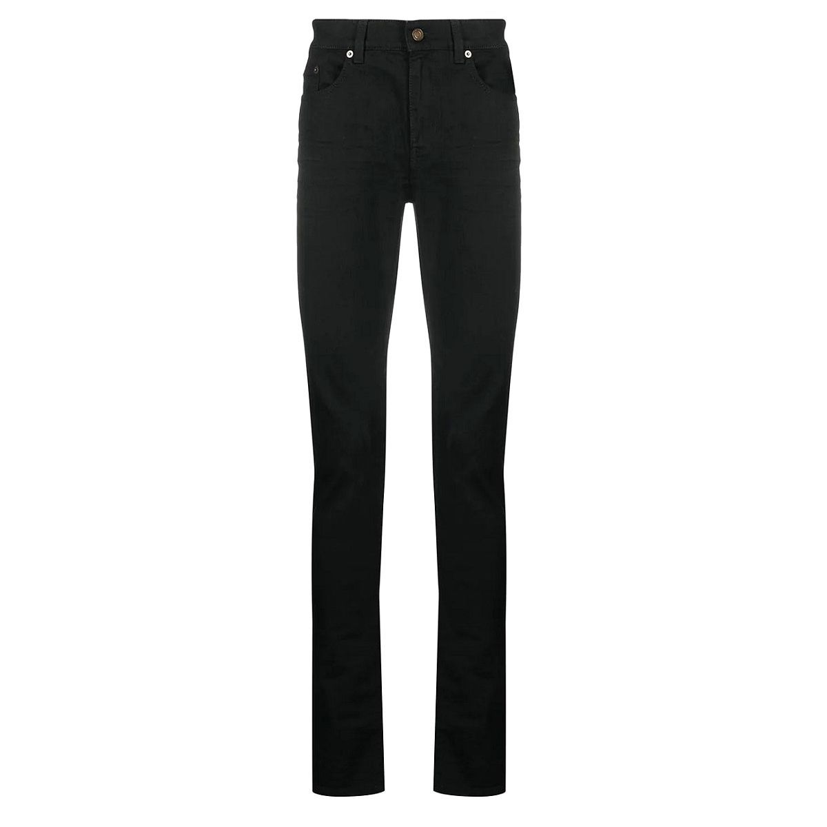 サンローラン　ブラックデニム　30 Saint Laurent《バギージーンズ》デニム カーボンブラック 直営