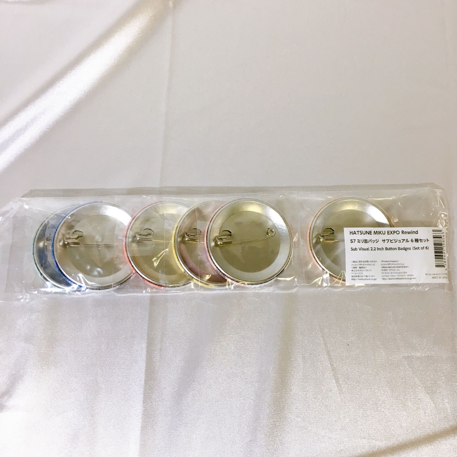 未開封品】 HATSUNE MIKU EXPO Rewind 57 ミリ缶バッジ サブビジュアル