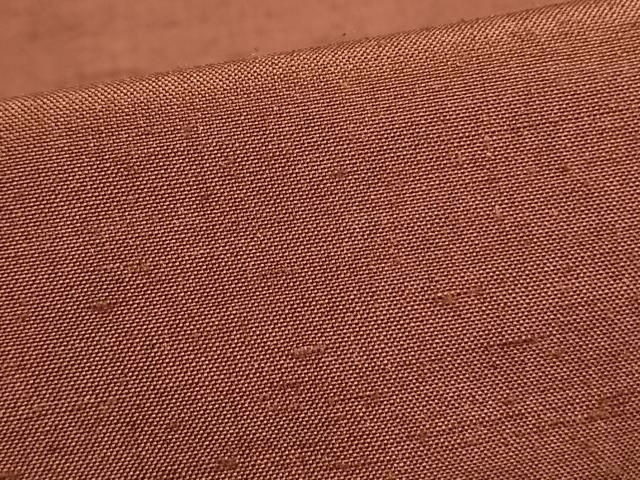 平和屋着物▽石川県指定無形文化財 牛首紬 白山工房 手織り 単衣 色