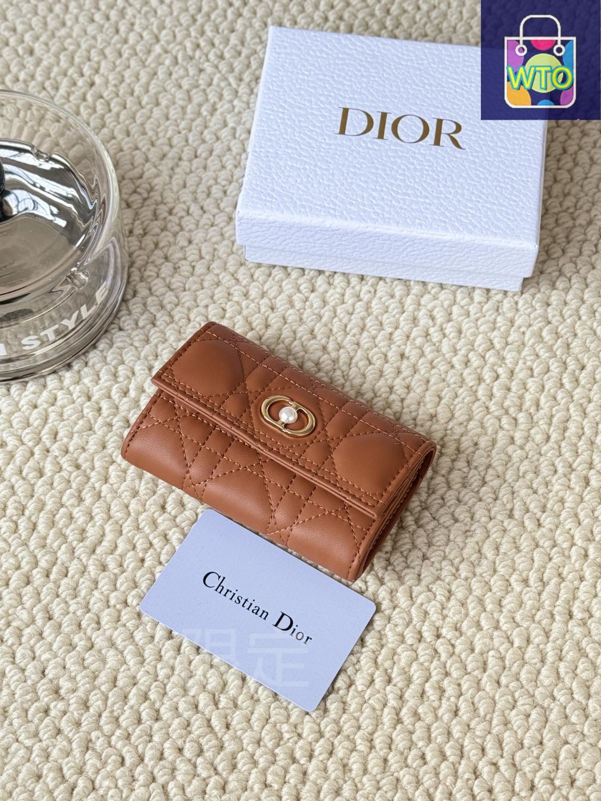 【洗練カラフルで繊細な花々】DIOR My Dior Glycine ウォレット DIOR | My Dior Glycine ウォレット Millefiori カーフスキン