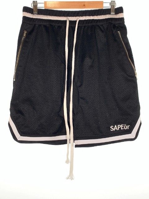 SAPEur サプール BASKETBALLショーツ レッド Lサイズ-