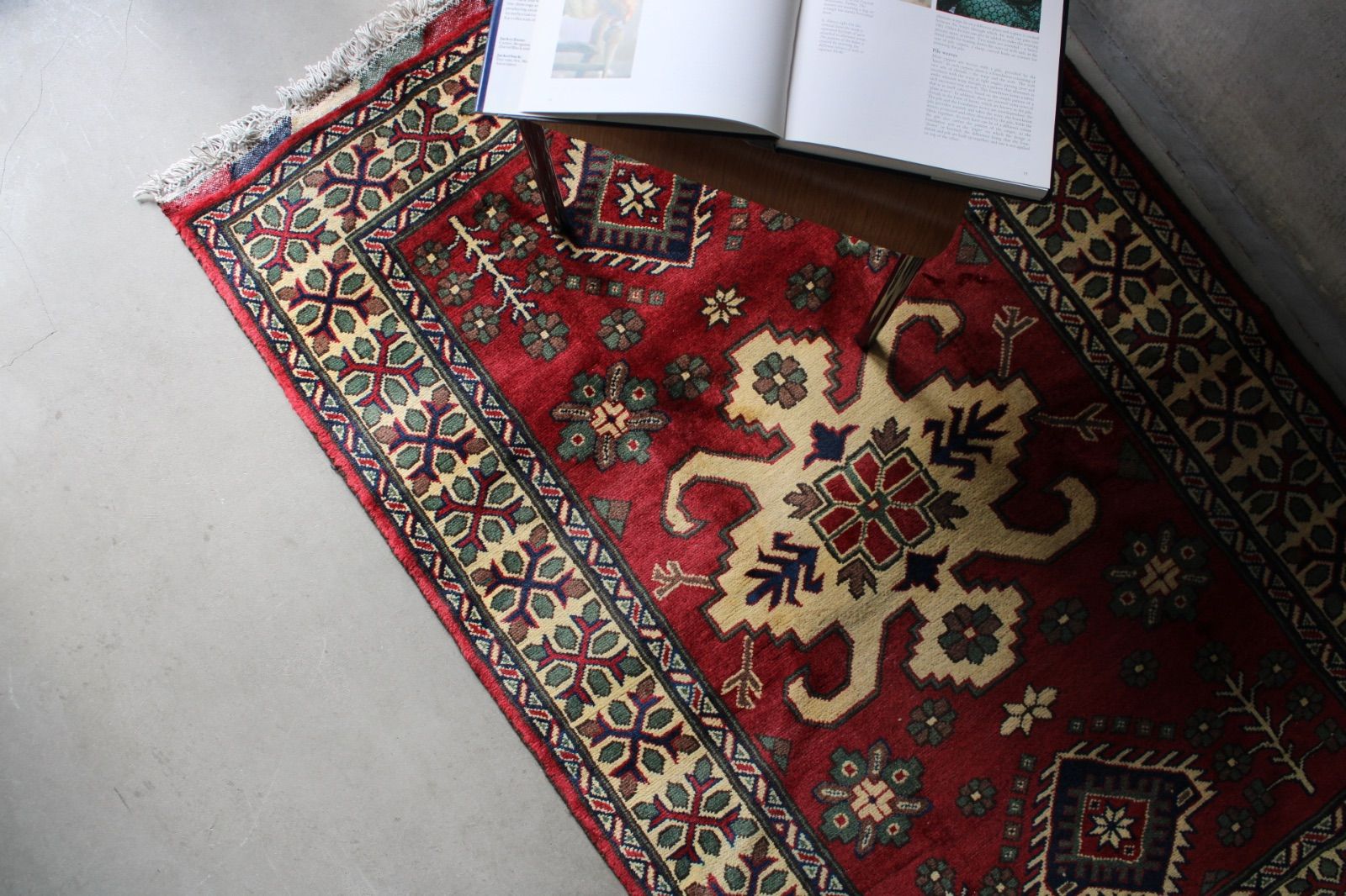 ヴィンテージラグ トルコ アナトリア エスニック トライバル 秋色