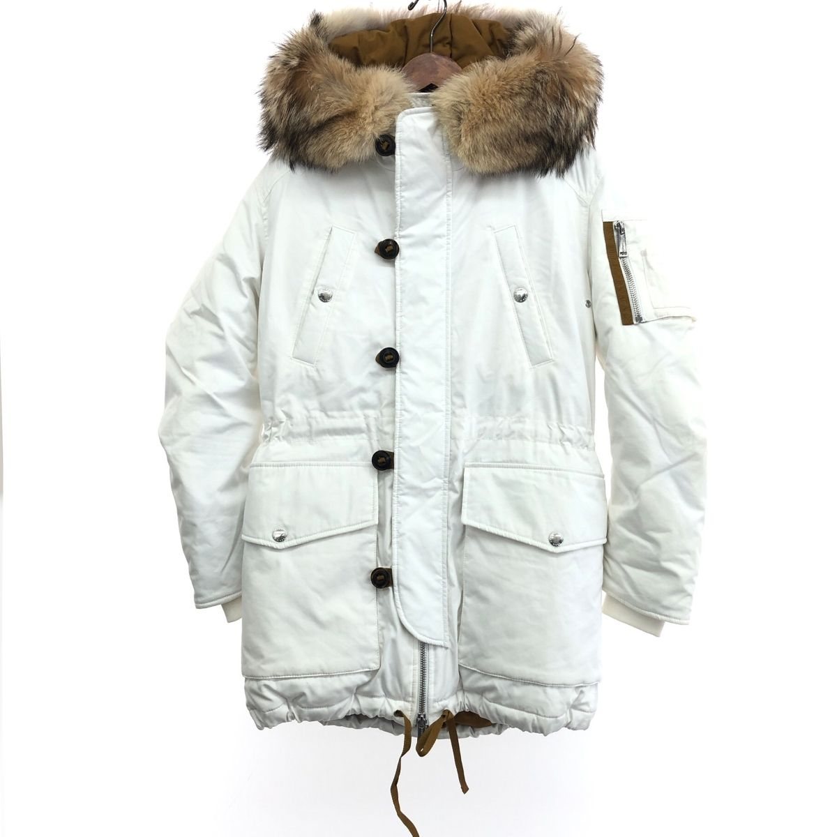 ジャンク品 Dsquared2 ディースクエアード N-3B型 ダウンジャケット 