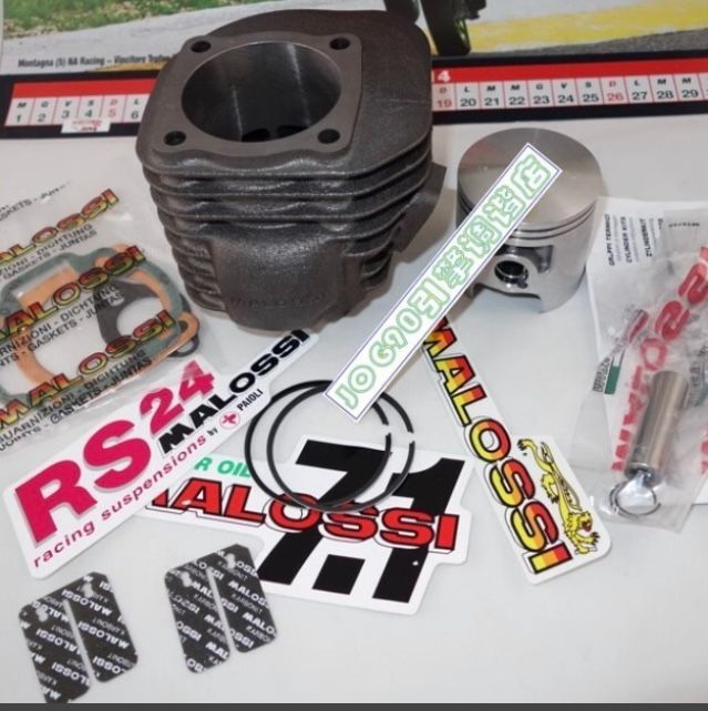 業販ENYA MALOSSI 57.5mm ボアアップキット カーボンリード付 マロッシ 4VP BW S100 グランドアクシス