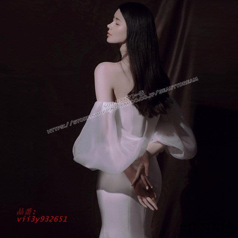 花嫁ロングドレス 結婚式