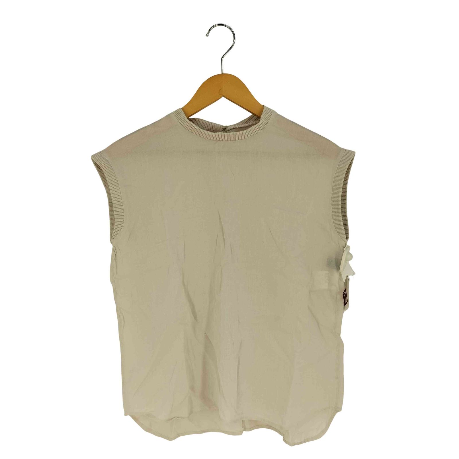 23区 - 【新品•未使用】Uncrave ♡  シアーコットン　ノースリーブ　ブラウス 23区 - 【新品•未使用】Uncrave ♡ シアーコットン ノースリーブ