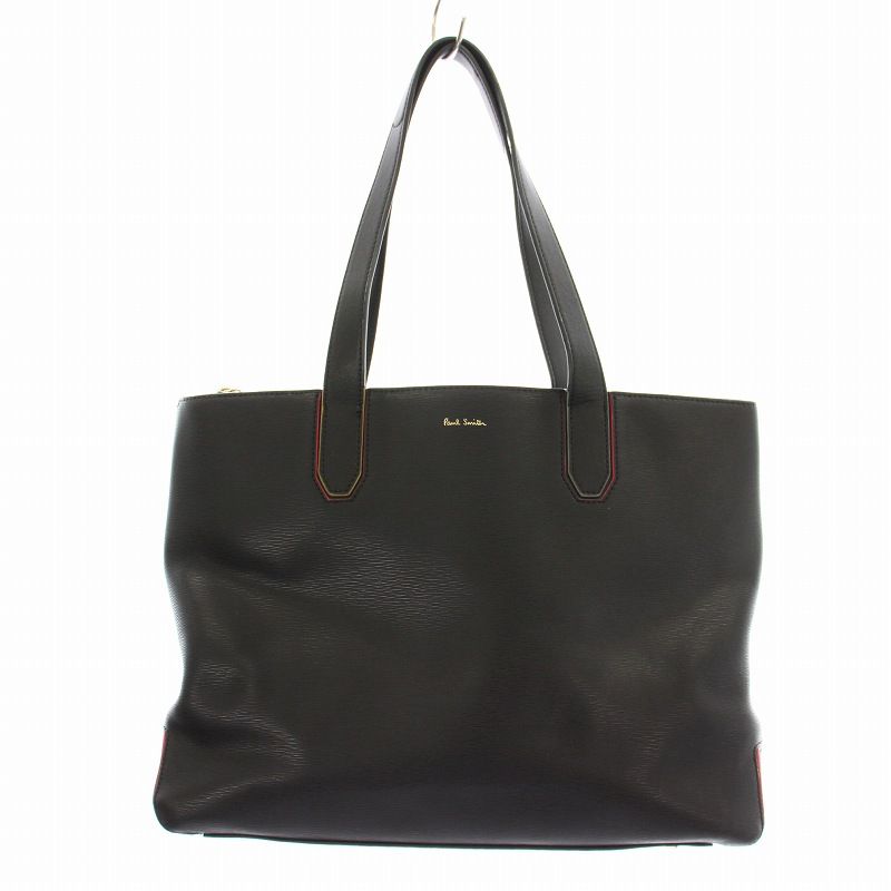 ポールスミス PAUL SMITH スワールカラーライン トートバッグ 