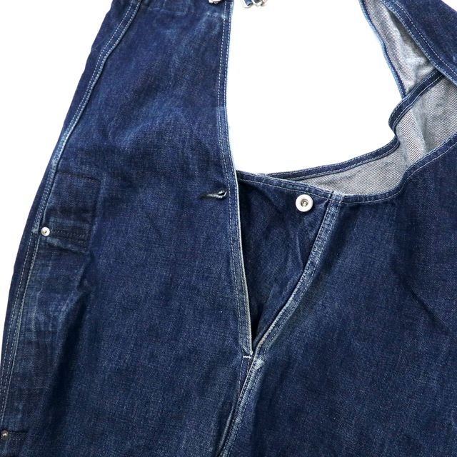 TUKI 0054 type2 denim デニムオーバオール インディゴ TUKI #0054 【TYPE2 SALOPETTE】INDIGO DENIM – Eckepunkt