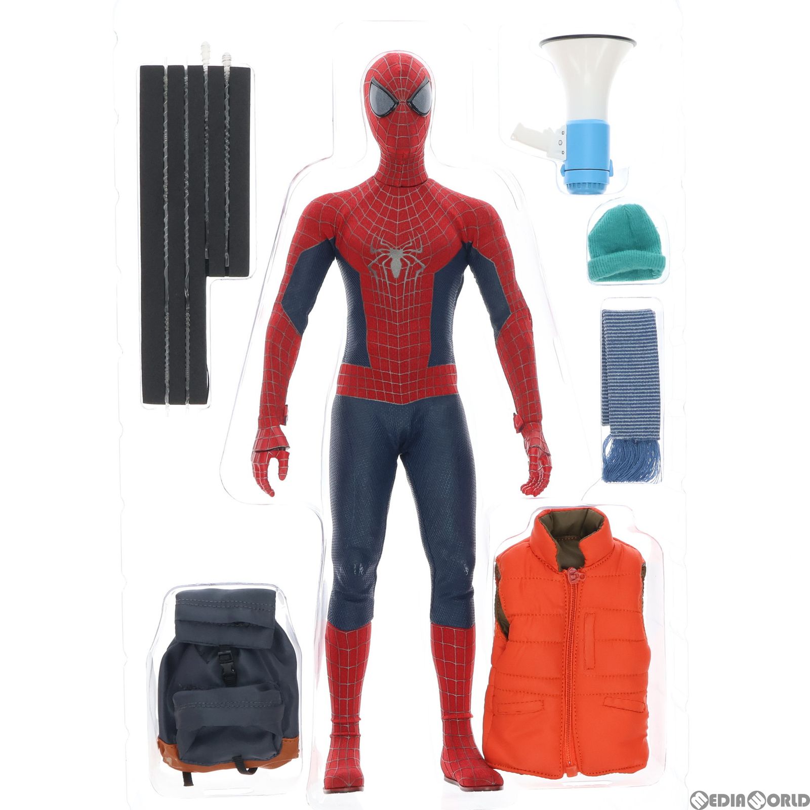 SPYDER - ムービー・マスターピース スパイダーマン 1/6アクションフィギュア アメイジング・スパイダーマン2 完成品 可動フィギュア(MMS244) ホットトイズ 楽天市場】ムービー・マスターピース アメイジング