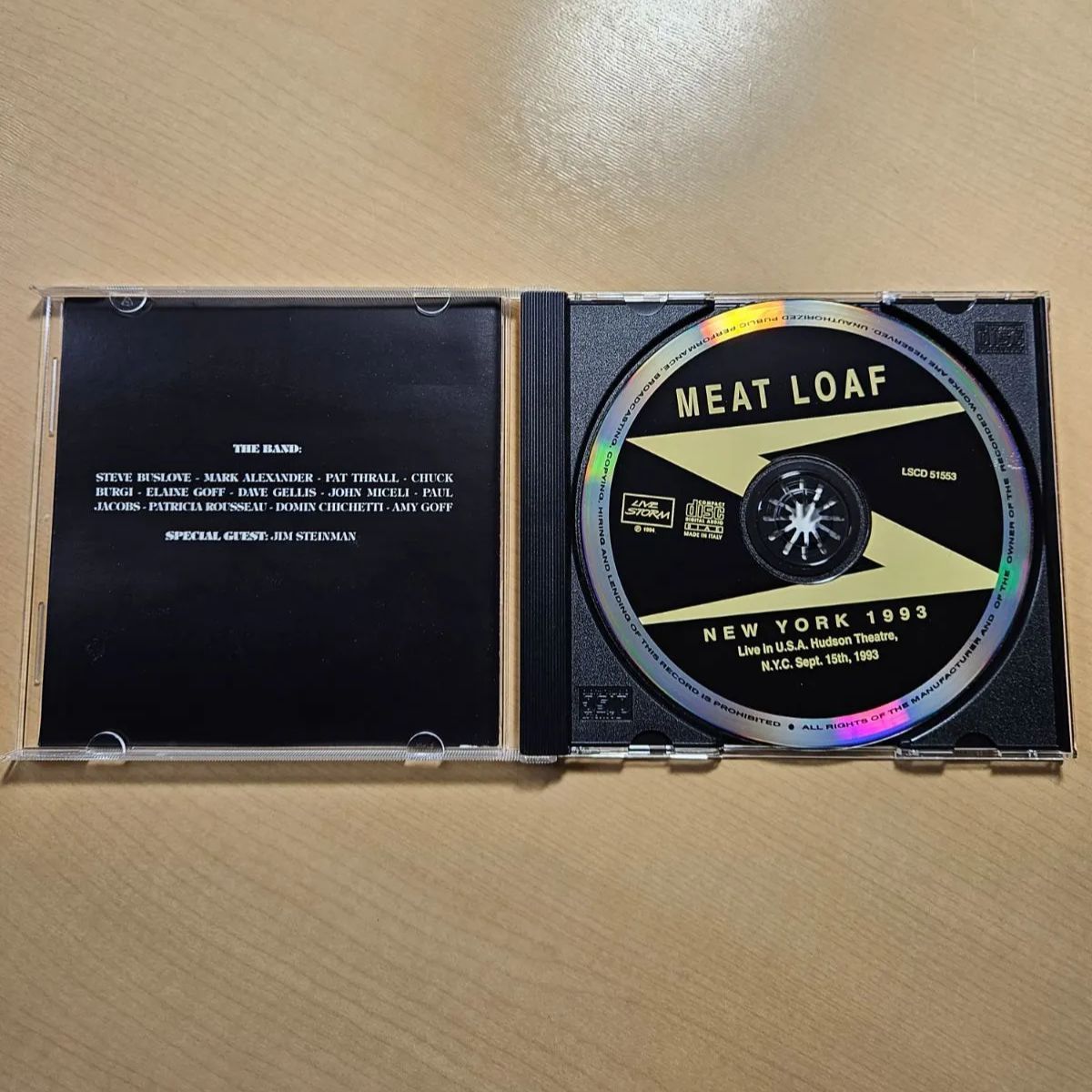 Meat Loaf / New York 1993 - メルカリ