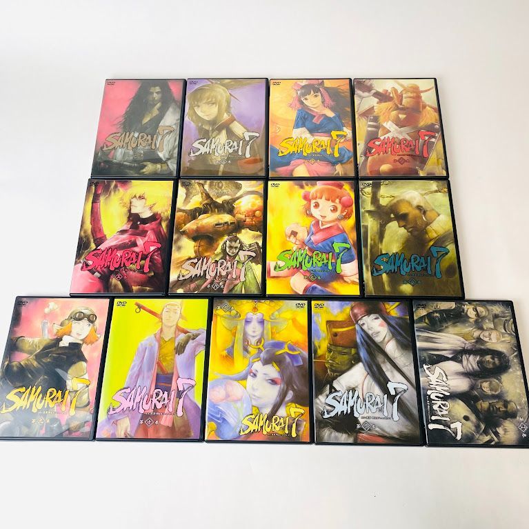 DVD】サムライセブン SAMURAI7 DVD 全13巻セット 原作：黒澤明 - メルカリ