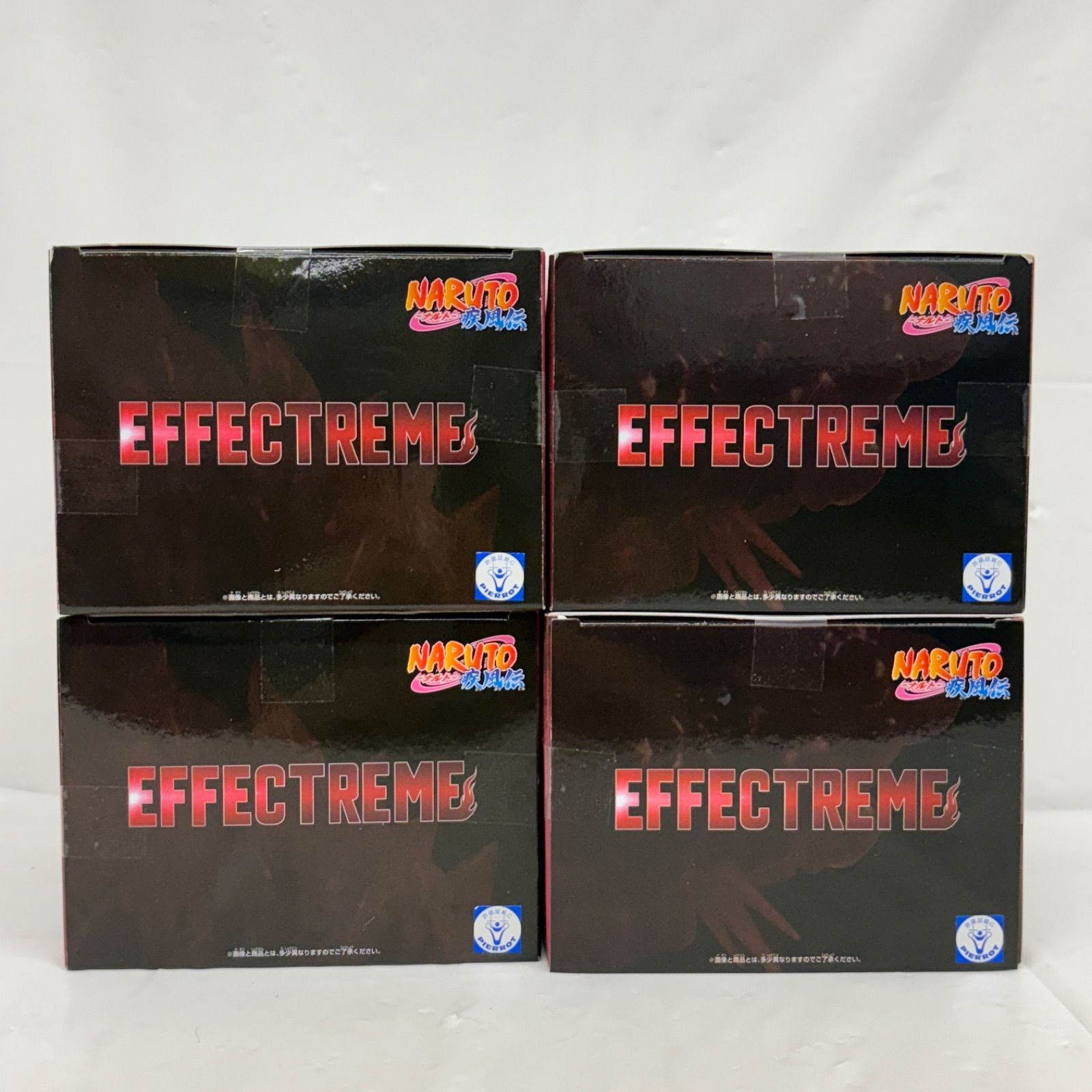 未開封 NARUTO-ナルト- 疾風伝 EFFECTREME 4個セット うちは
