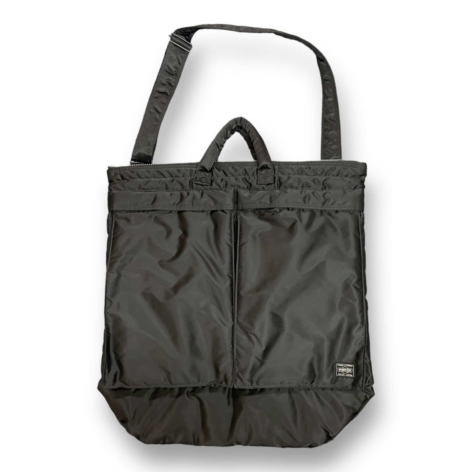 未使用品 PORTER TANKER 2WAY HELMET BAG ヘルメット バッグ トート