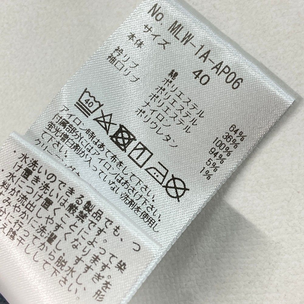 マークアンドロナサイズ40 サイズ：40 MARK&LONA マークアンドロナ 半袖ポロシャツ ブラック系