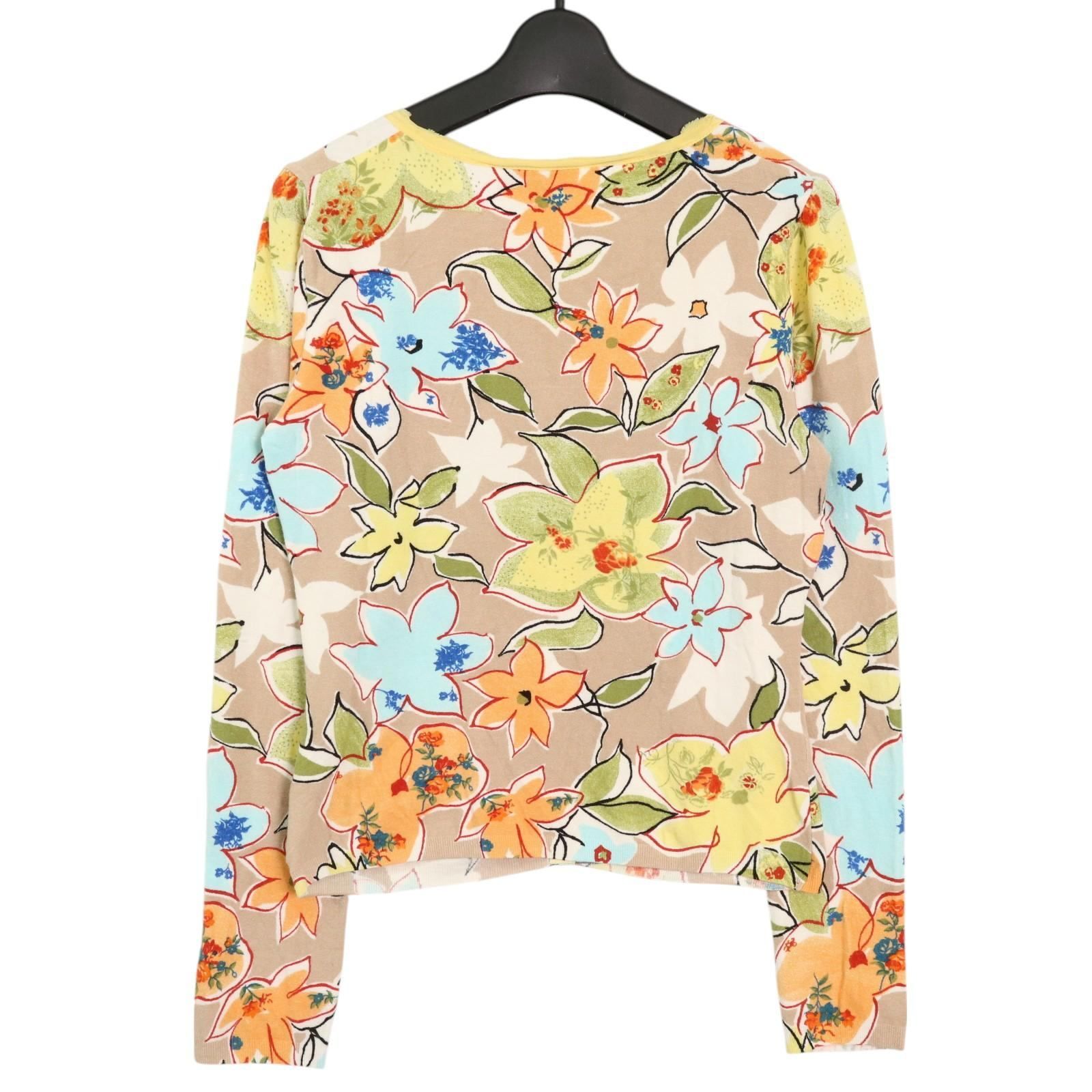 美品　Blumarine ブルマリン　カットソー　カーディガン　派手 Blumarine ブルマリン カーディガン＊ - メルカリ