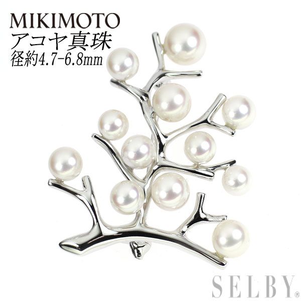 MIKIMOTO 真珠一粒　ブローチ　コサージュ MIKIMOTOのフリマアイテム一覧