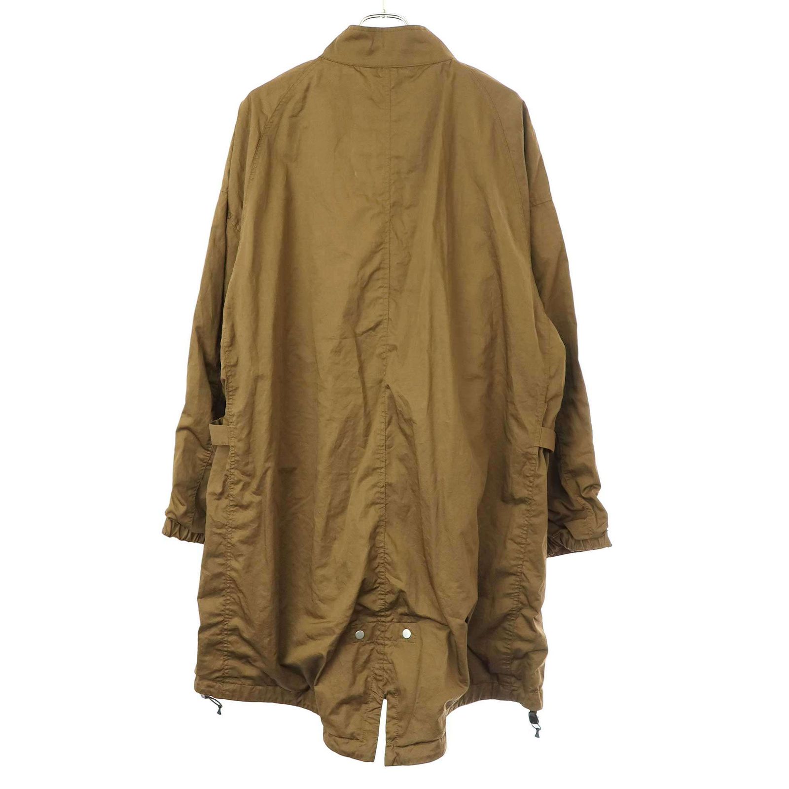 nonnative ノンネイティブ 24SS TROOPER COAT COTTON SATINWITH GORE