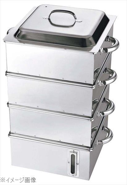 アズワン EBM 電磁専用 業務用角蒸器 水ソウ(水量計付)39cm 6482610 63-7142-94 EBM 電磁専用 業務用角蒸器 水ソウ(水量計付)36cm EBM 電磁専用